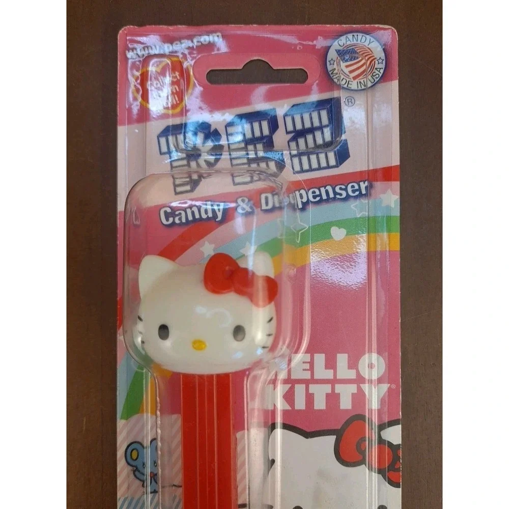 2010 Sanrio Hello‎ Kitty PEZ Dispenser With Red Bow And Red Stem